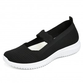 Women Comfy Mesh Slip On Non-Slip Walking Casual Sneakers