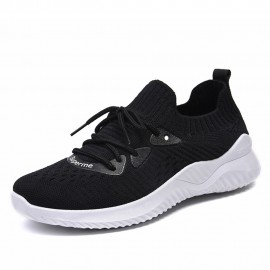 Women Mesh Running Slip On Sock Casual Sport Shoes